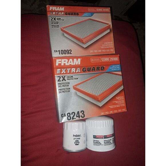 NIB 2 Auto Filters FRAM Extra Guard CA10092/8243 Air Filters Ford & Napa & Gold - Picture 3 of 7